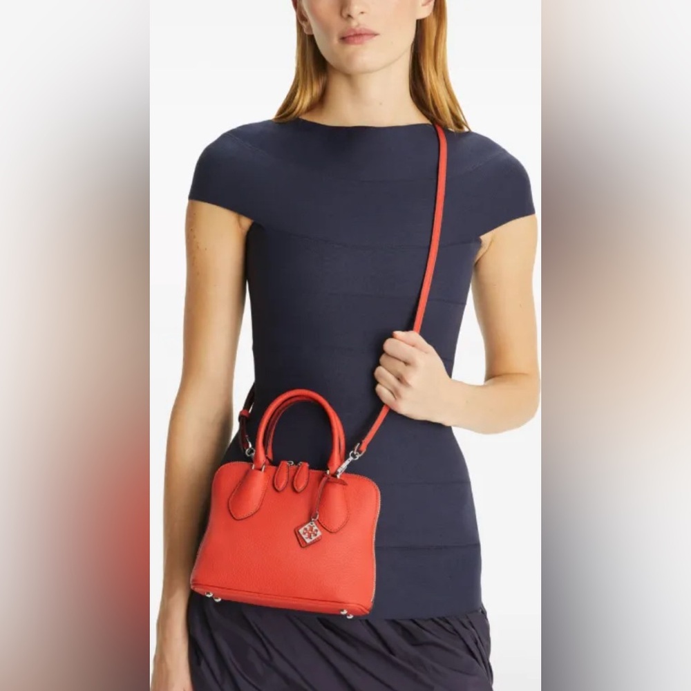Tory Burch Poppy Mini Swing Satchel NWT - Picture 4 of 7